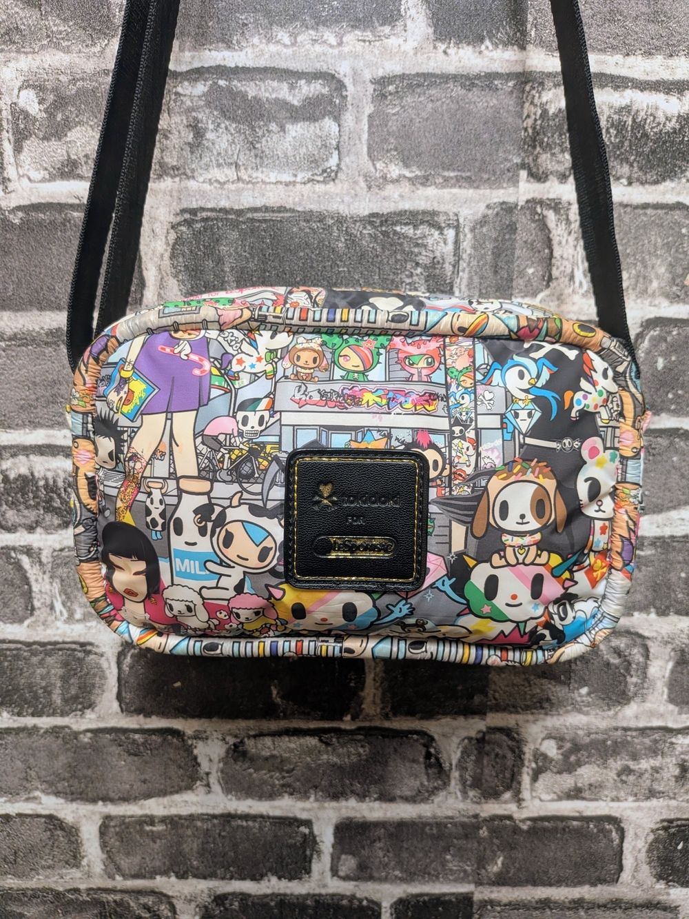 Tokidoki Character Print Crossbody Bag - Multicolor